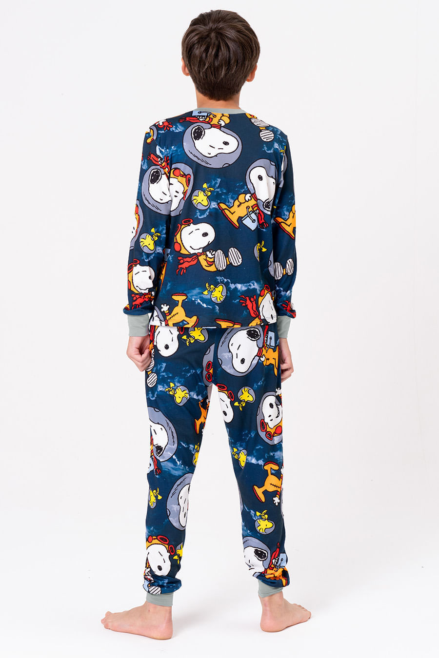 PIJAMA LONGO JUVENIL UNISSEX - SNOOPY NAUTA PIJAMA LONGO JUVENIL UNISSEX - SNOOPY NAUTA