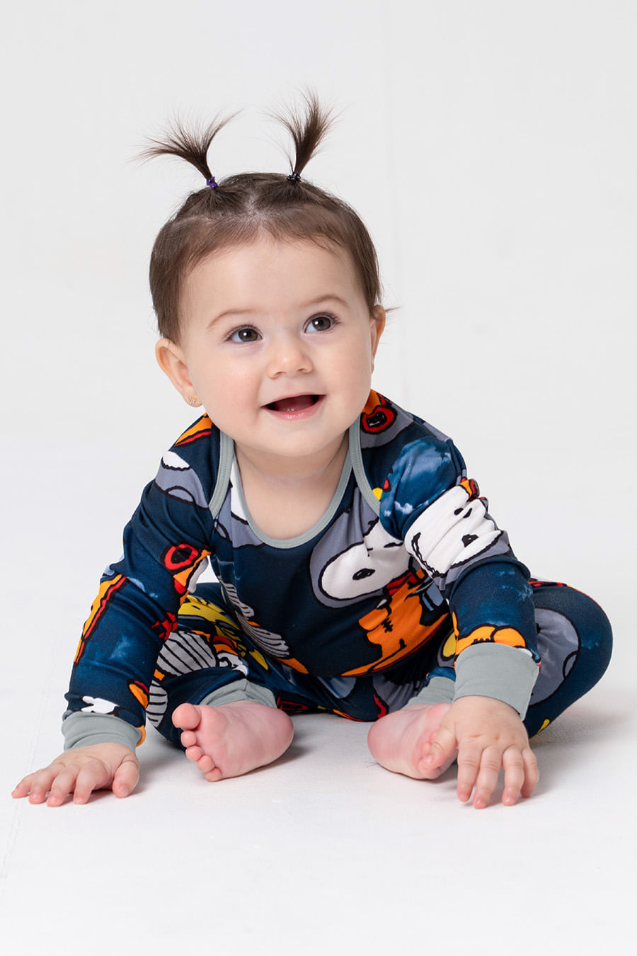 BODY + CALÇA BABY TOQUE DE PÊSSEGO - SNOOPY NAUTA BODY + CALÇA BABY TOQUE DE PÊSSEGO - SNOOPY NAUTA