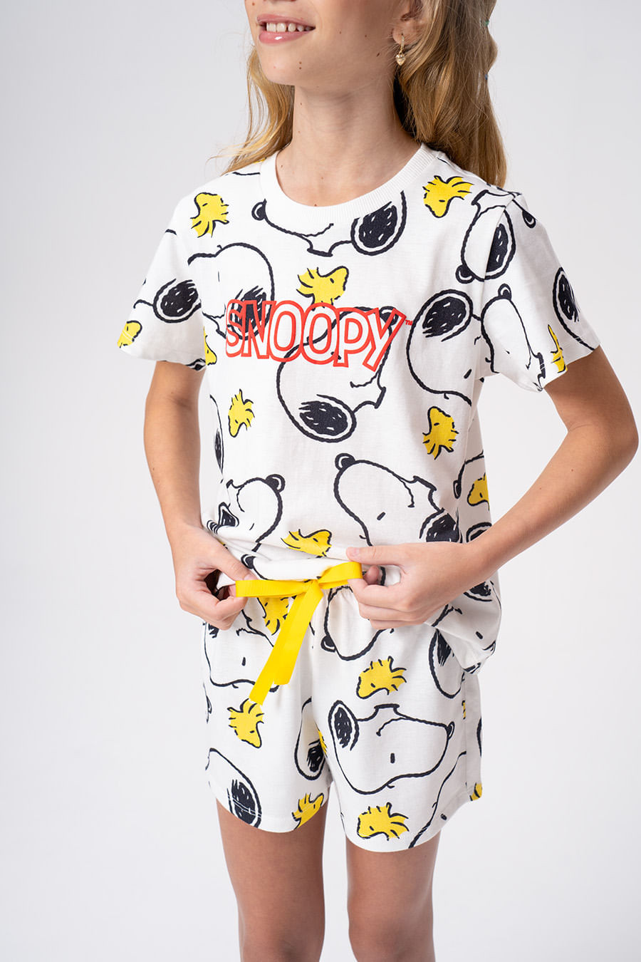 PIJAMA DE ALGODÃO JUVENIL MENINA - SNOOPY'S DAY PIJAMA DE ALGODÃO JUVENIL MENINA - SNOOPY'S DAY