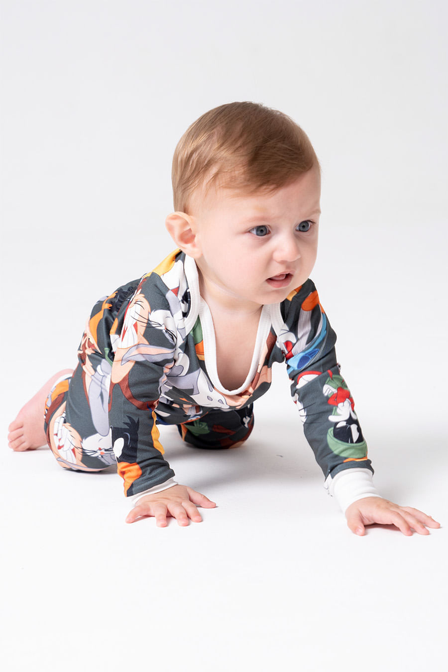 BODY + CALÇA BABY DE TOQUE DE PÊSSEGO - LOONEY HOLLYWOOD BODY + CALÇA BABY DE TOQUE DE PÊSSEGO - LOONEY HOLLYWOOD