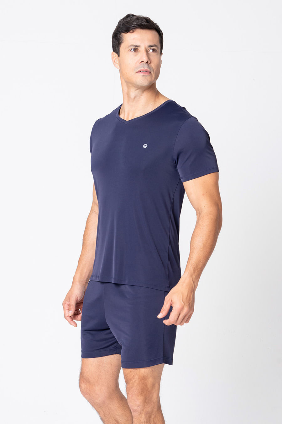 PIJAMA GELADINHO MASCULINO - MARINHO NOTURNO PIJAMA GELADINHO MASCULINO - MARINHO NOTURNO