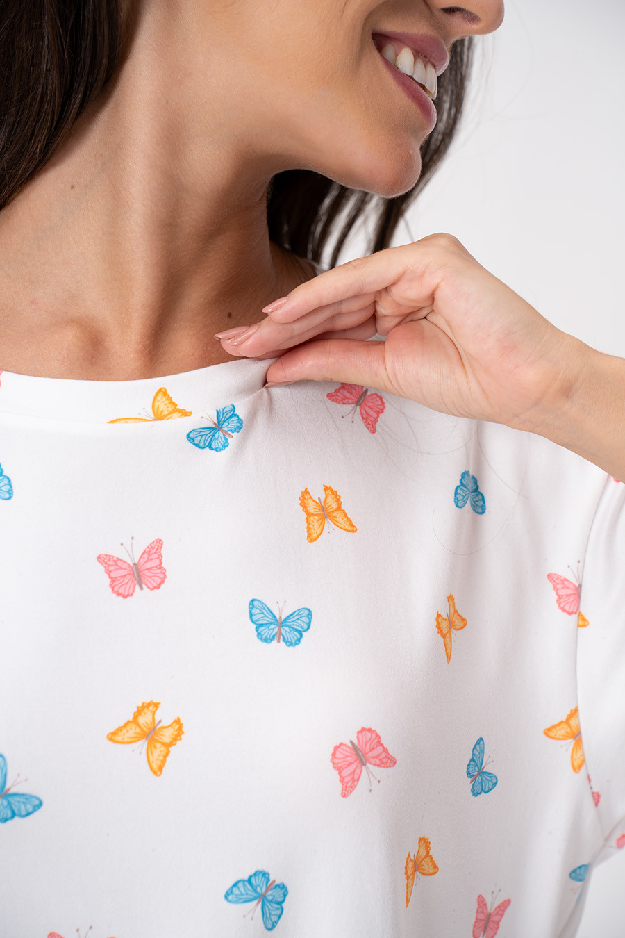 PIJAMA CURTO BORBOLETAS - GIFTS FÉRIAS