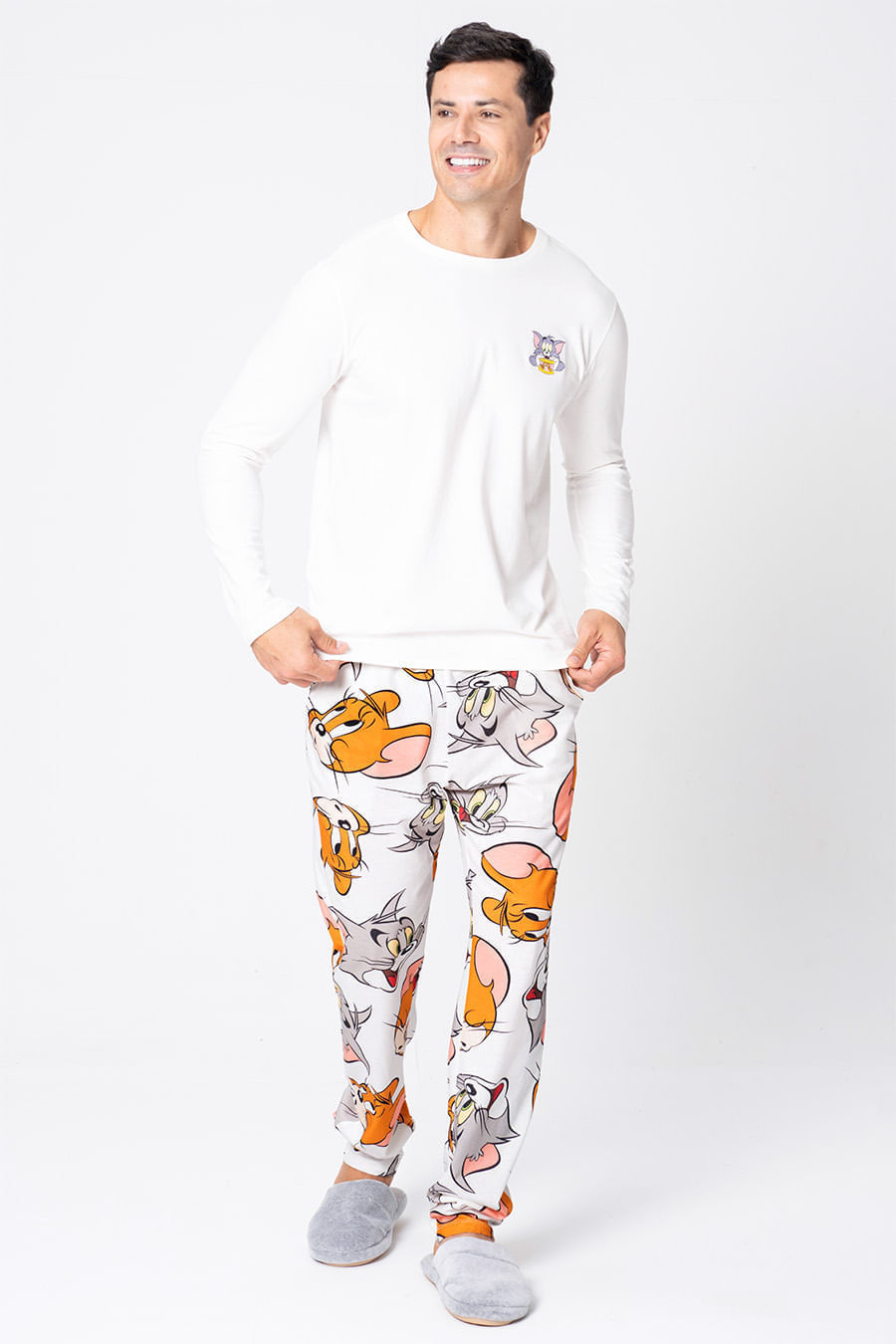 PIJAMA DE ALGODÃO - DIGA CHEESE PIJAMA DE ALGODÃO - DIGA CHEESE