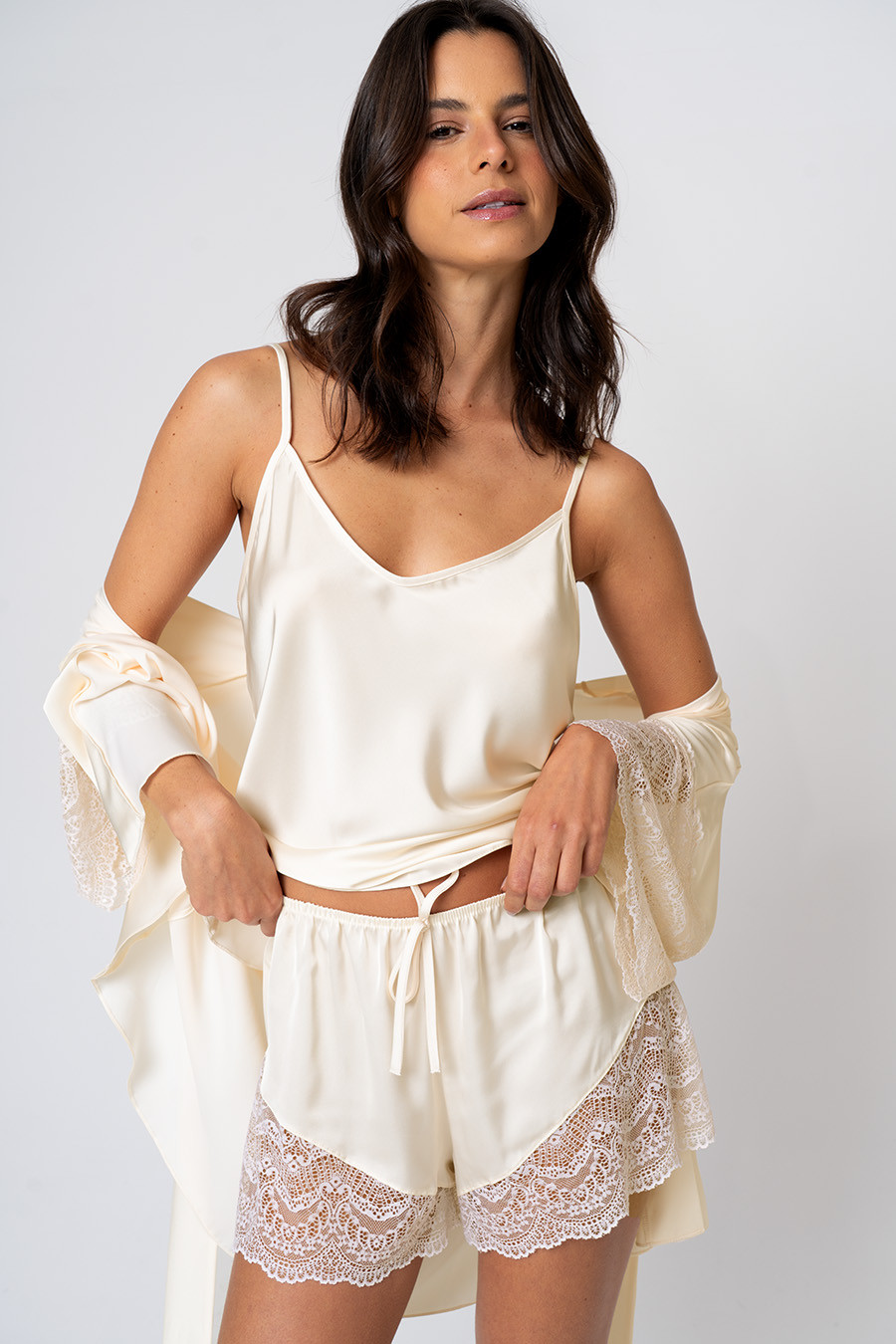 SHORT DOLL KIMONO 3 PEÇAS