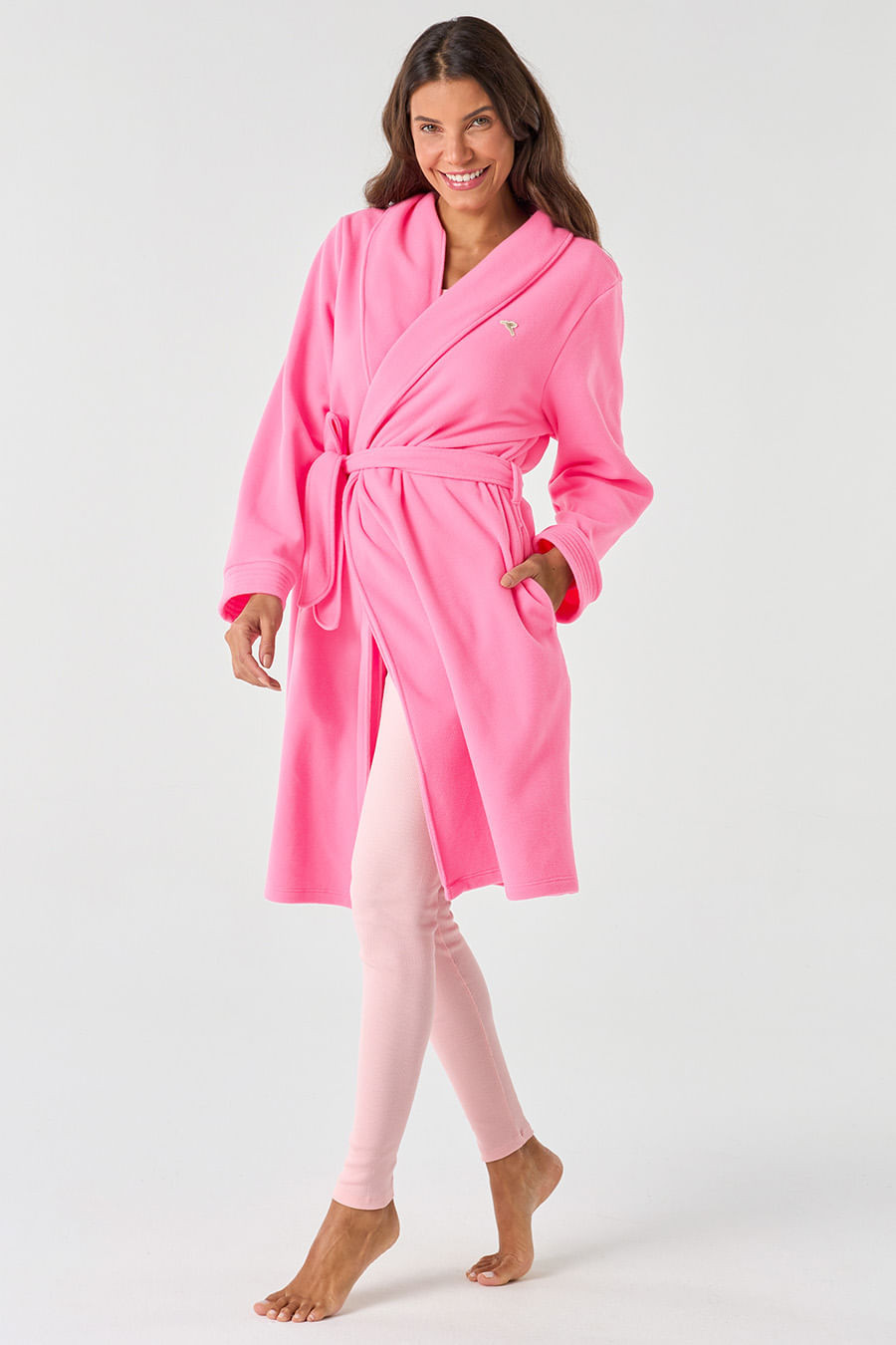 ROBE DE SOFT MÉDIO FEMINNO - ROSA NEON ROBE DE SOFT MÉDIO FEMINNO - ROSA NEON