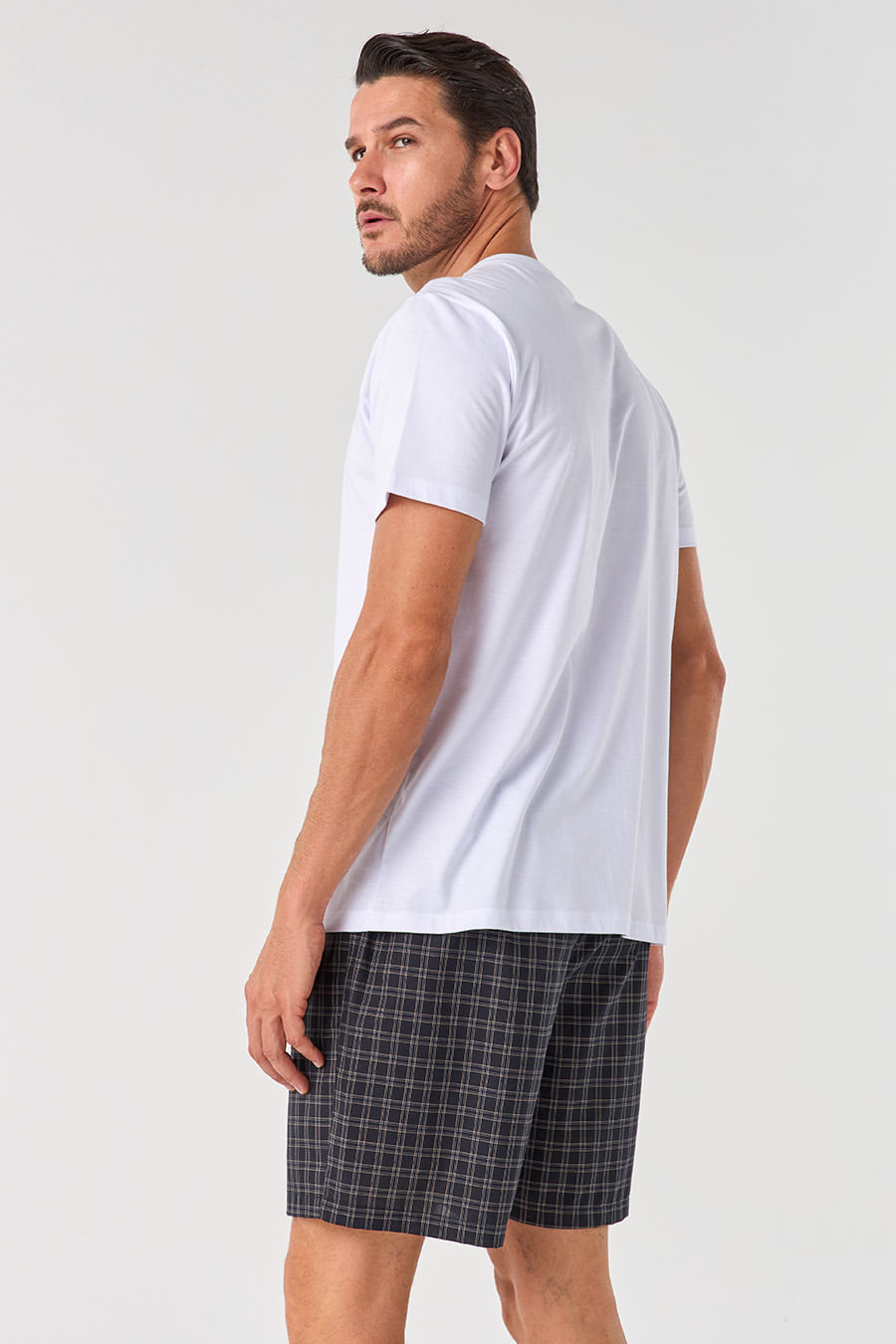 CAMISETA MASCULINA MEIA MALHA - ETERNO CAMISETA MASCULINA MEIA MALHA - ETERNO