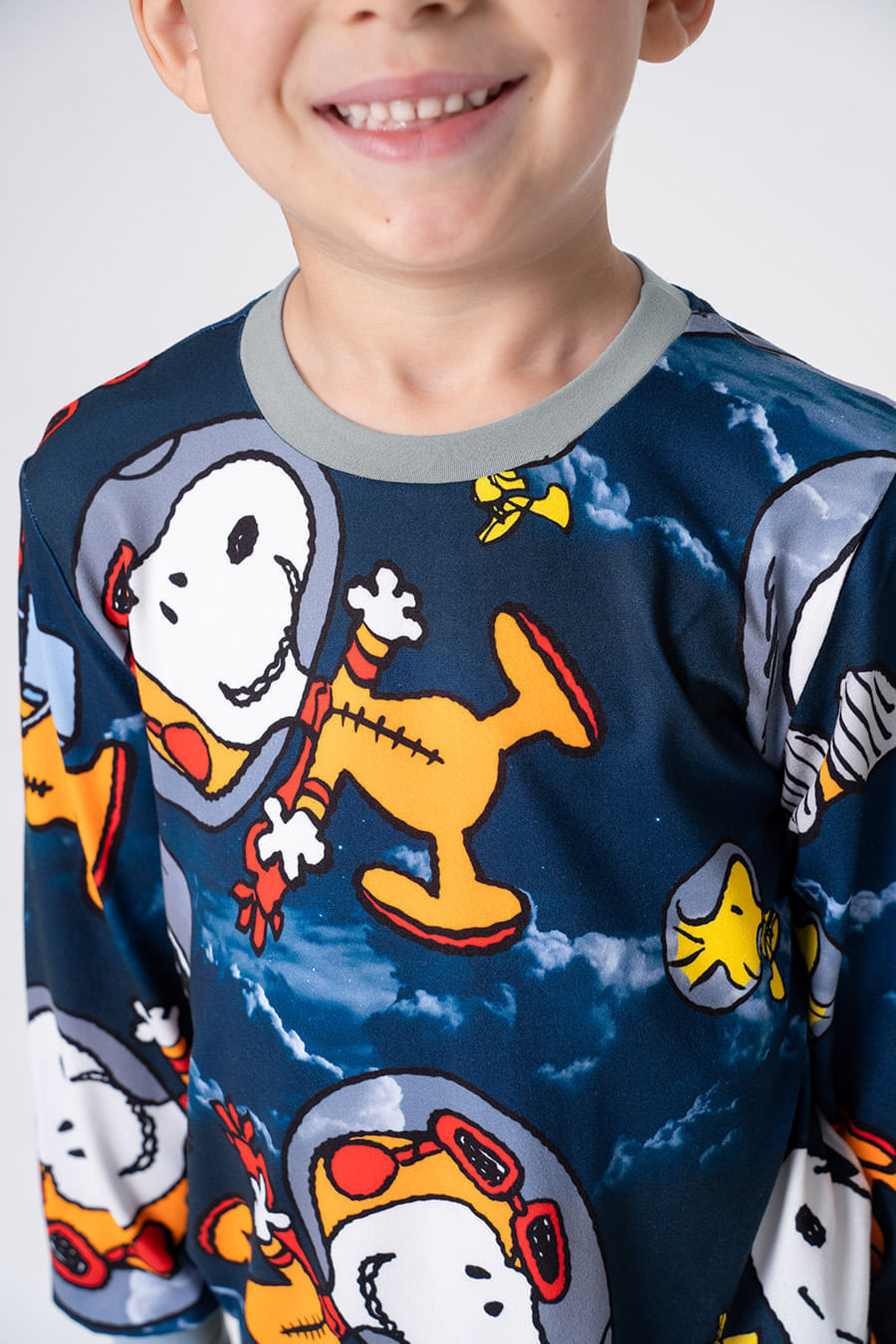 PIJAMA LONGO INFANTIL UNISSEX - SNOOPY NAUTA PIJAMA LONGO INFANTIL UNISSEX - SNOOPY NAUTA
