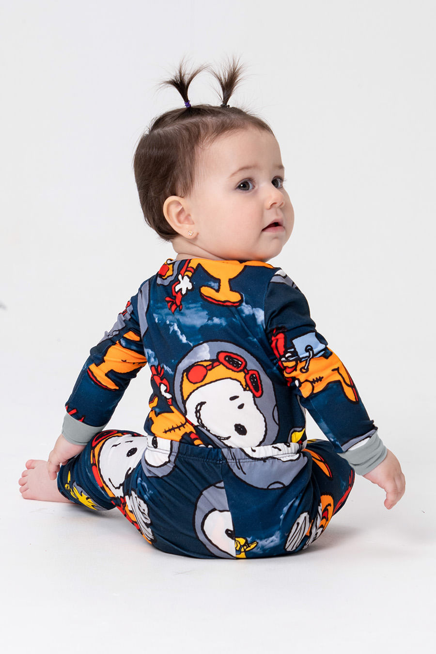 BODY + CALÇA BABY TOQUE DE PÊSSEGO - SNOOPY NAUTA BODY + CALÇA BABY TOQUE DE PÊSSEGO - SNOOPY NAUTA