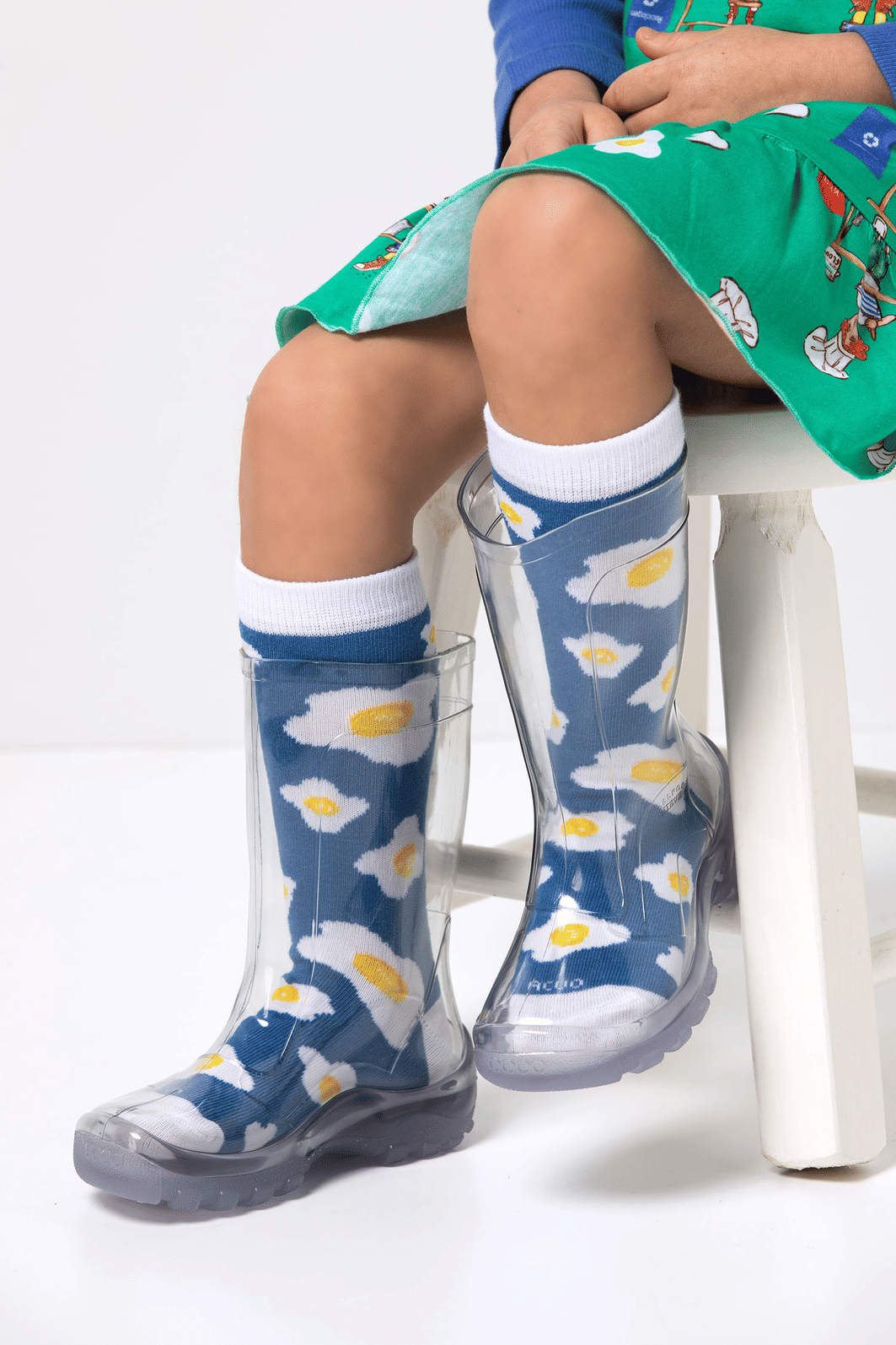 MINI GALOCHA INFANTIL - TRANSPARENTE MINI GALOCHA INFANTIL - TRANSPARENTE