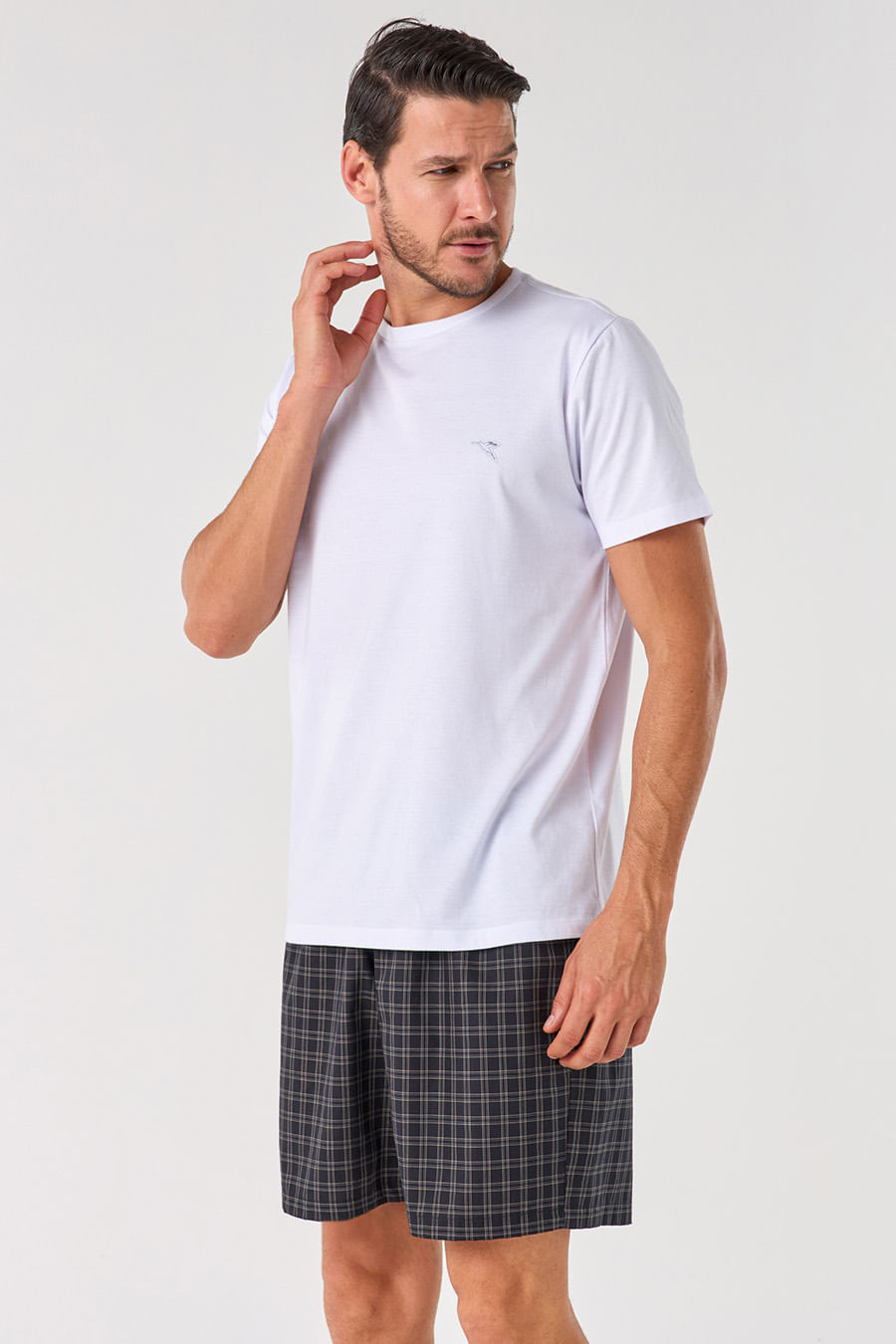 CAMISETA MASCULINA MEIA MALHA - ETERNO CAMISETA MASCULINA MEIA MALHA - ETERNO