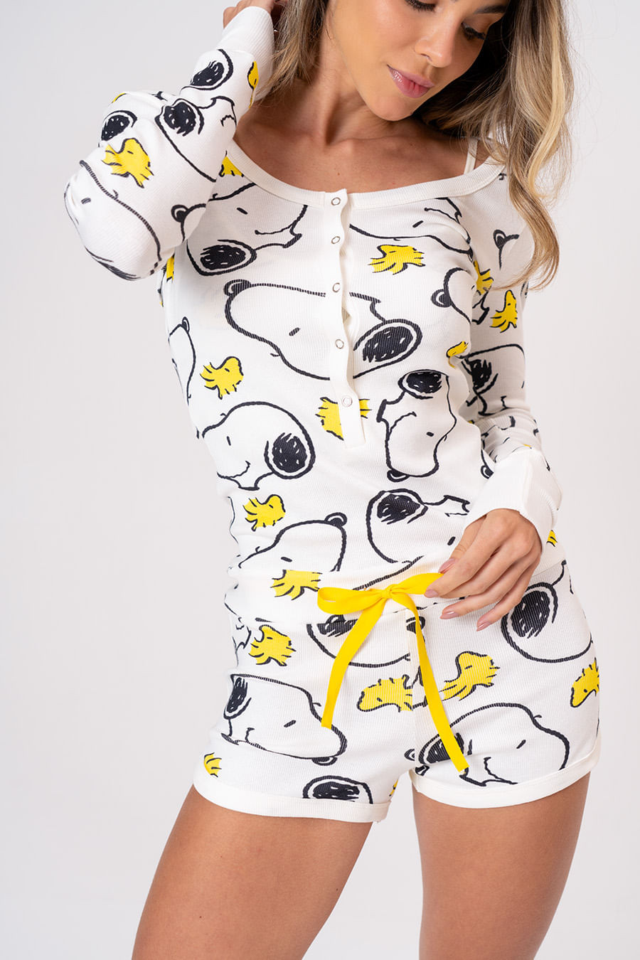 MACAQUINHO DE RIBANA FEMININO - SNOOPY'S DAY MACAQUINHO DE RIBANA FEMININO - SNOOPY'S DAY