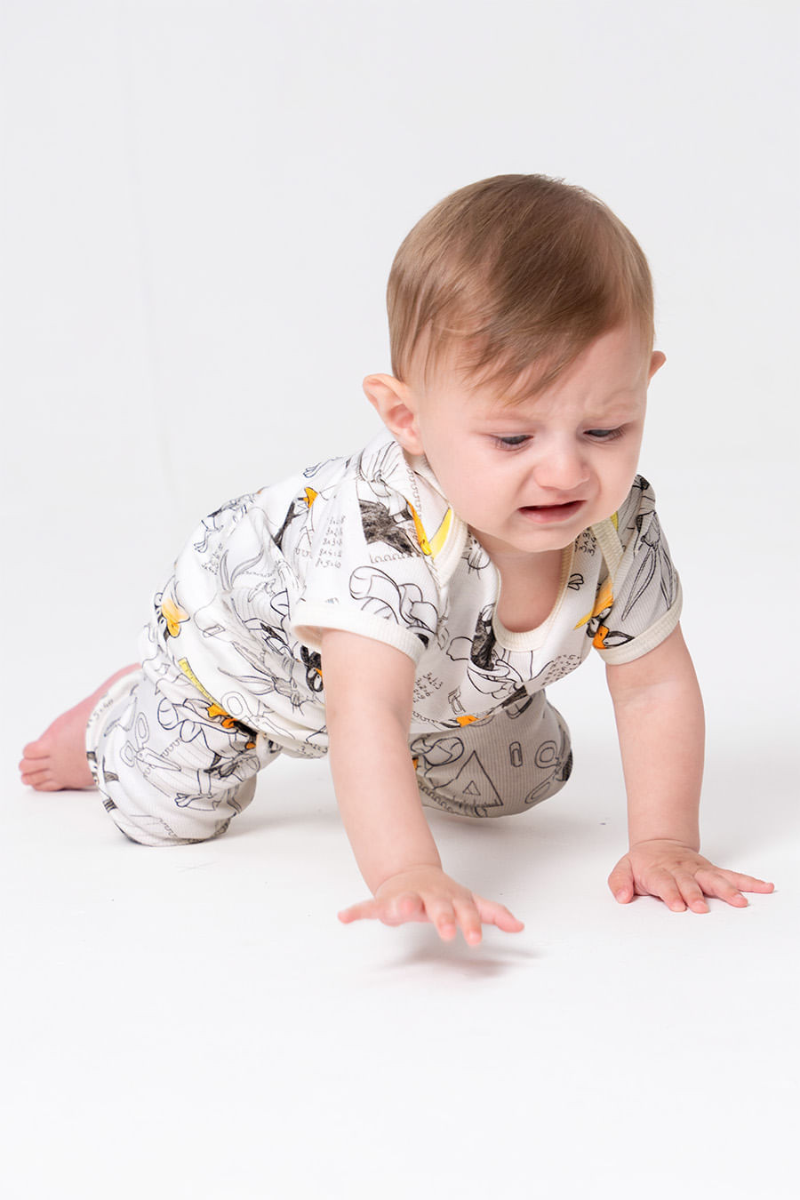 BODY + CALÇA BABY DE RIBANA - LOONEY GERAÇÃO RAIZ BODY + CALÇA BABY DE RIBANA - LOONEY GERAÇÃO RAIZ