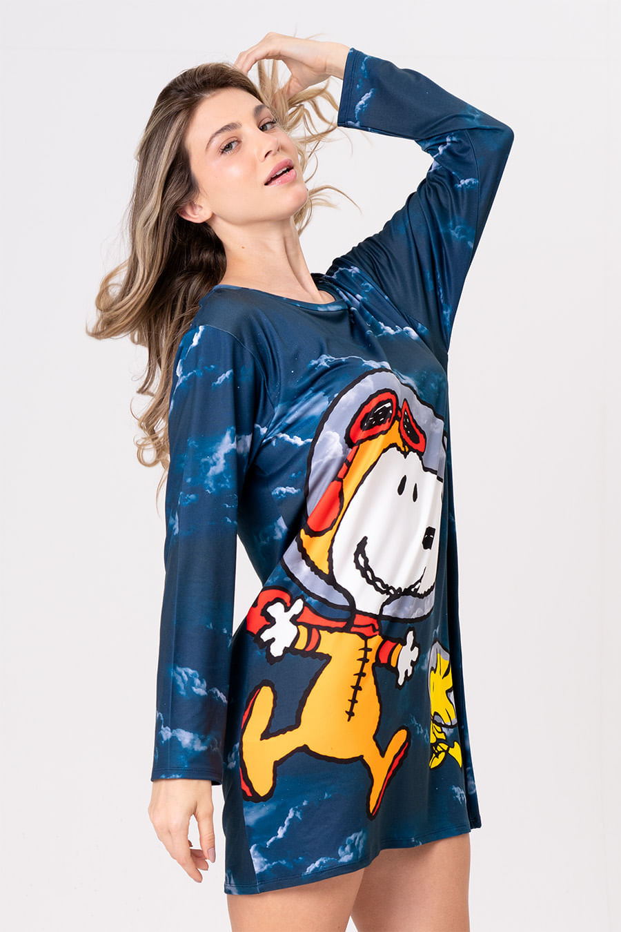 CAMISOLA DE MANGA LONGA - SNOOPY NAUTA CAMISOLA DE MANGA LONGA - SNOOPY NAUTA