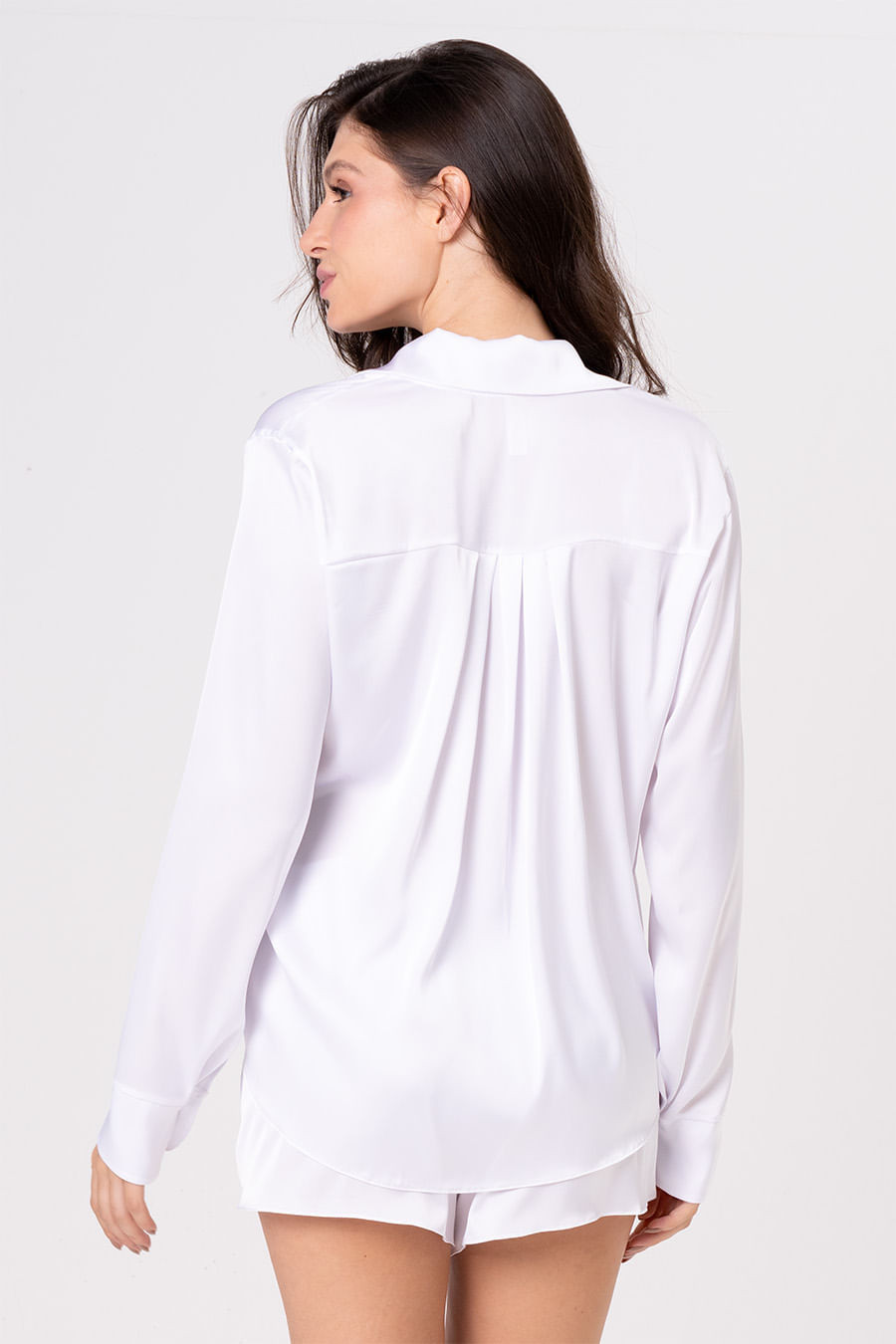 PIJAMA AMERICANO ACETINADO CURTO - YES, I DO PIJAMA AMERICANO ACETINADO CURTO - YES, I DO