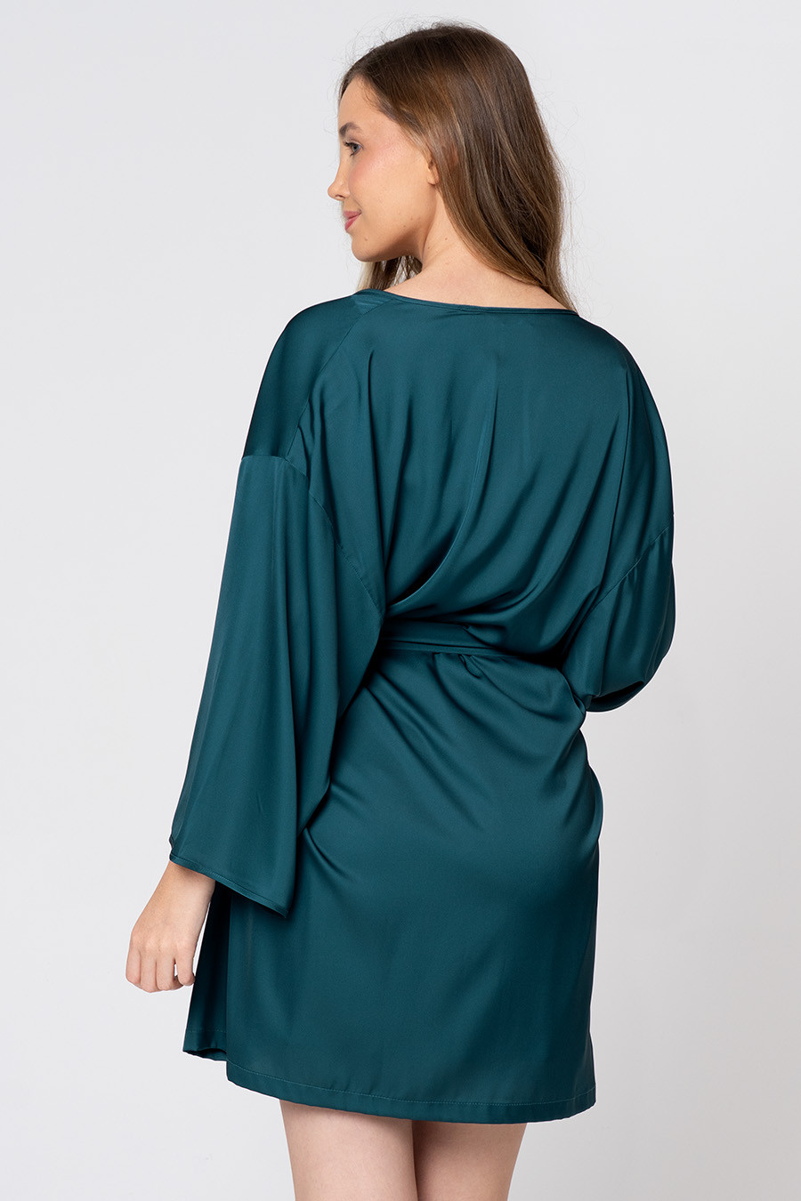 ROBE FEMININO TOQUE DE SEDA - CLÁSSICO ACETINADO GREEN LUCK COSTAS
