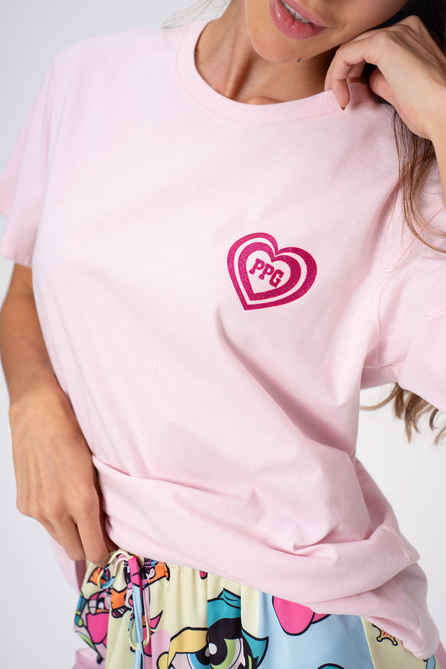 PIJAMA CURTO FEMININO FLORZINHA - SUPERPODEROSAS COWGIRL PIJAMA CURTO FEMININO FLORZINHA - SUPERPODEROSAS COWGIRL