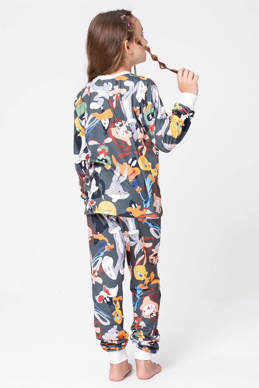 PIJAMA LONGO JUVENIL UNISSEX - LOONEY HOLLYWOOD PIJAMA LONGO JUVENIL UNISSEX - LOONEY HOLLYWOOD