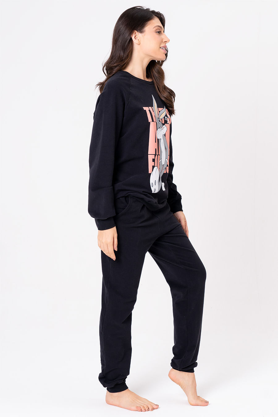 ABRIGO DE MOLETOM FEMININO - LOONEY HOLLYWOOD ABRIGO DE MOLETOM FEMININO - LOONEY HOLLYWOOD