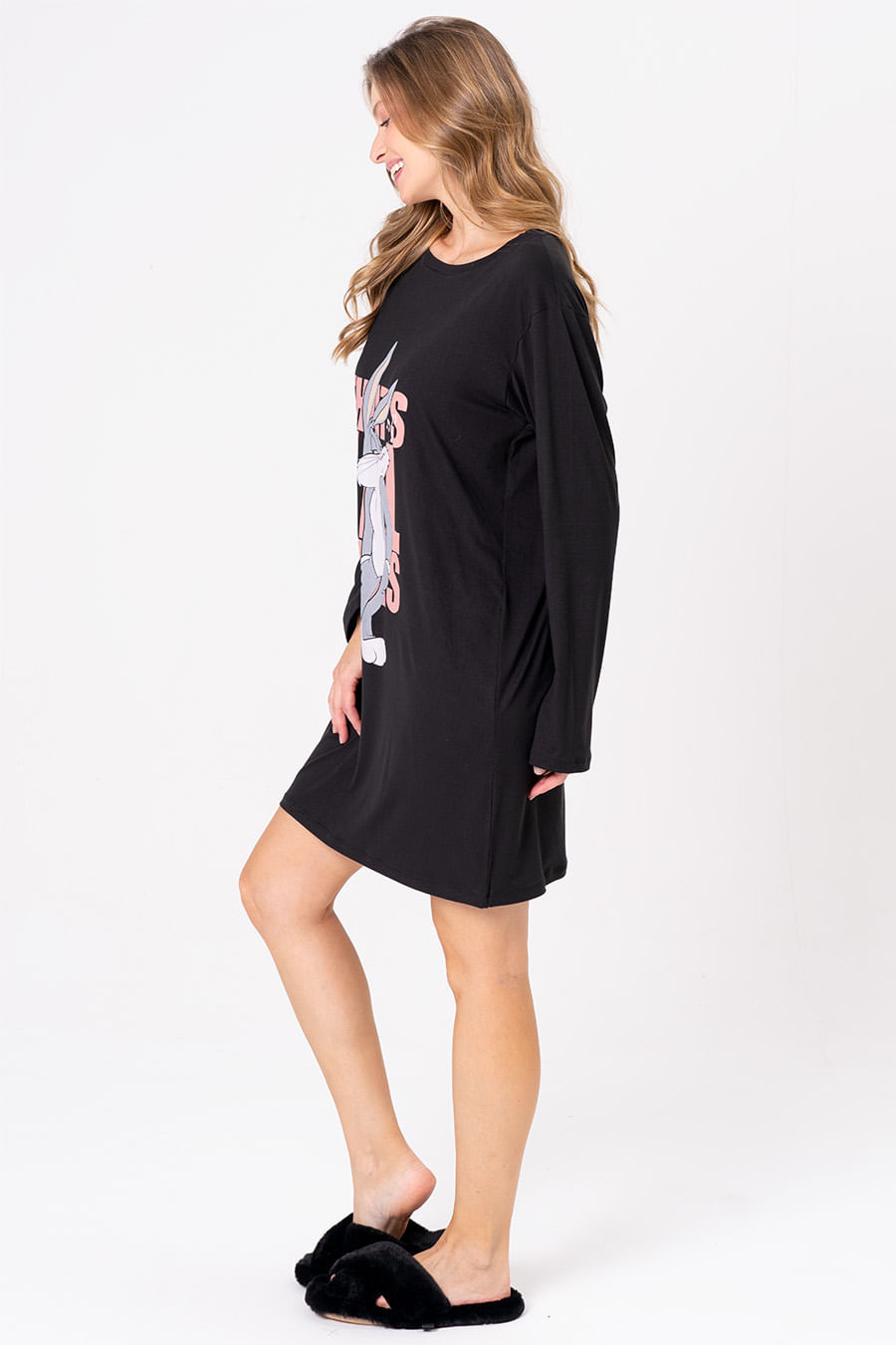 CAMISOLA MANGA LONGA - LOONEY HOLLYWOOD CAMISOLA MANGA LONGA - LOONEY HOLLYWOOD