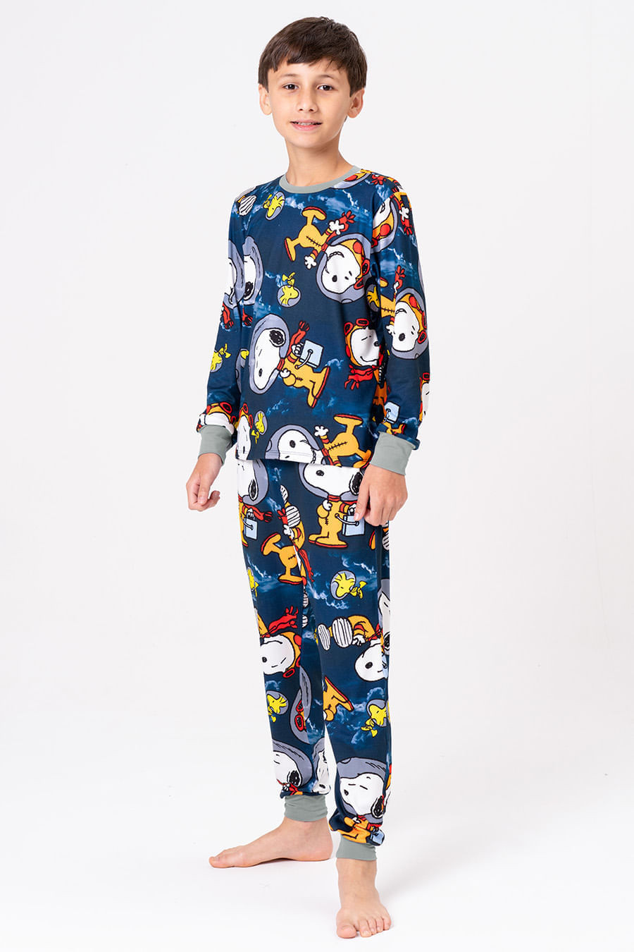 PIJAMA LONGO JUVENIL UNISSEX - SNOOPY NAUTA PIJAMA LONGO JUVENIL UNISSEX - SNOOPY NAUTA