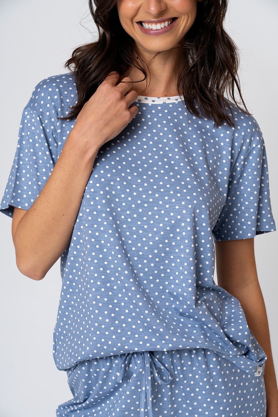 PIJAMA PESCADOR FEMININO EM VISCOSE - MINI POÁ
