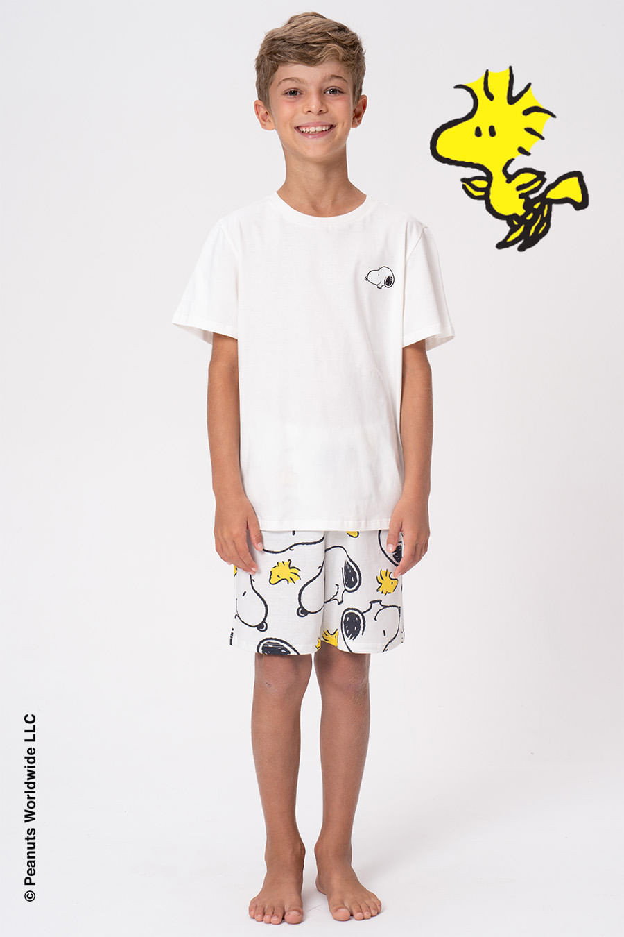 PIJAMA DE ALGODÃO JUVENIL MENINO - SNOOPY'S DAY PIJAMA DE ALGODÃO JUVENIL MENINO - SNOOPY'S DAY