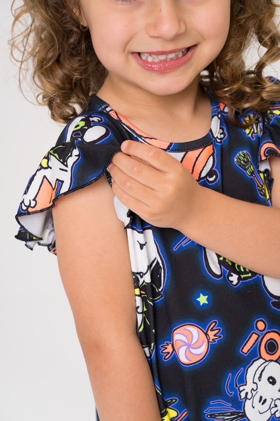 CAMISOLA INFANTIL MENINA - SPOOKY SNOOPY CAMISOLA INFANTIL MENINA - SPOOKY SNOOPY