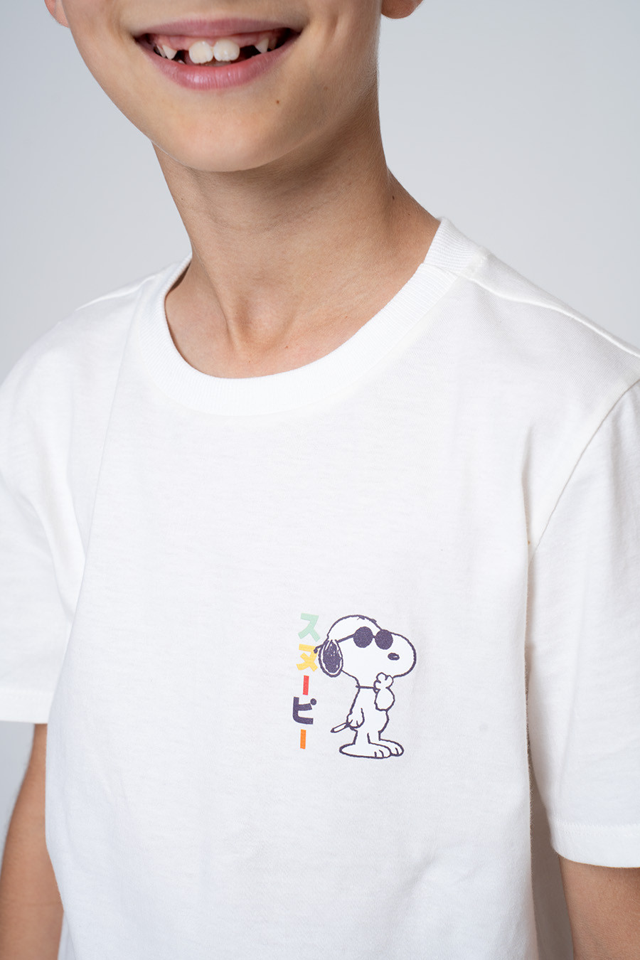 PIJAMA CURTO JUVENIL MASCULINO ALGODÃO - SNOOPY COLOR