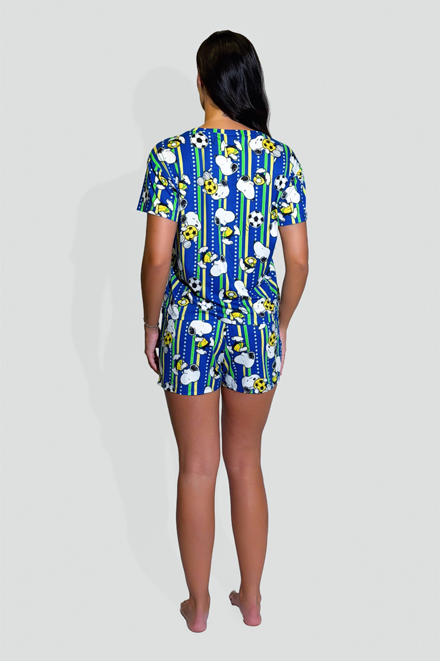 PIJAMA FEMININO CURTO - SNOOPY COPA