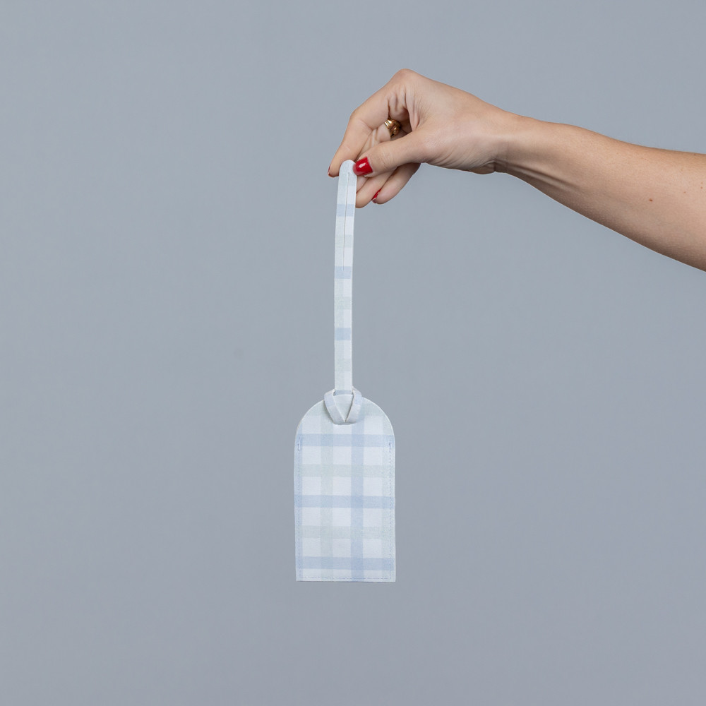 Tag de Mala Jack Estampa Xadrez