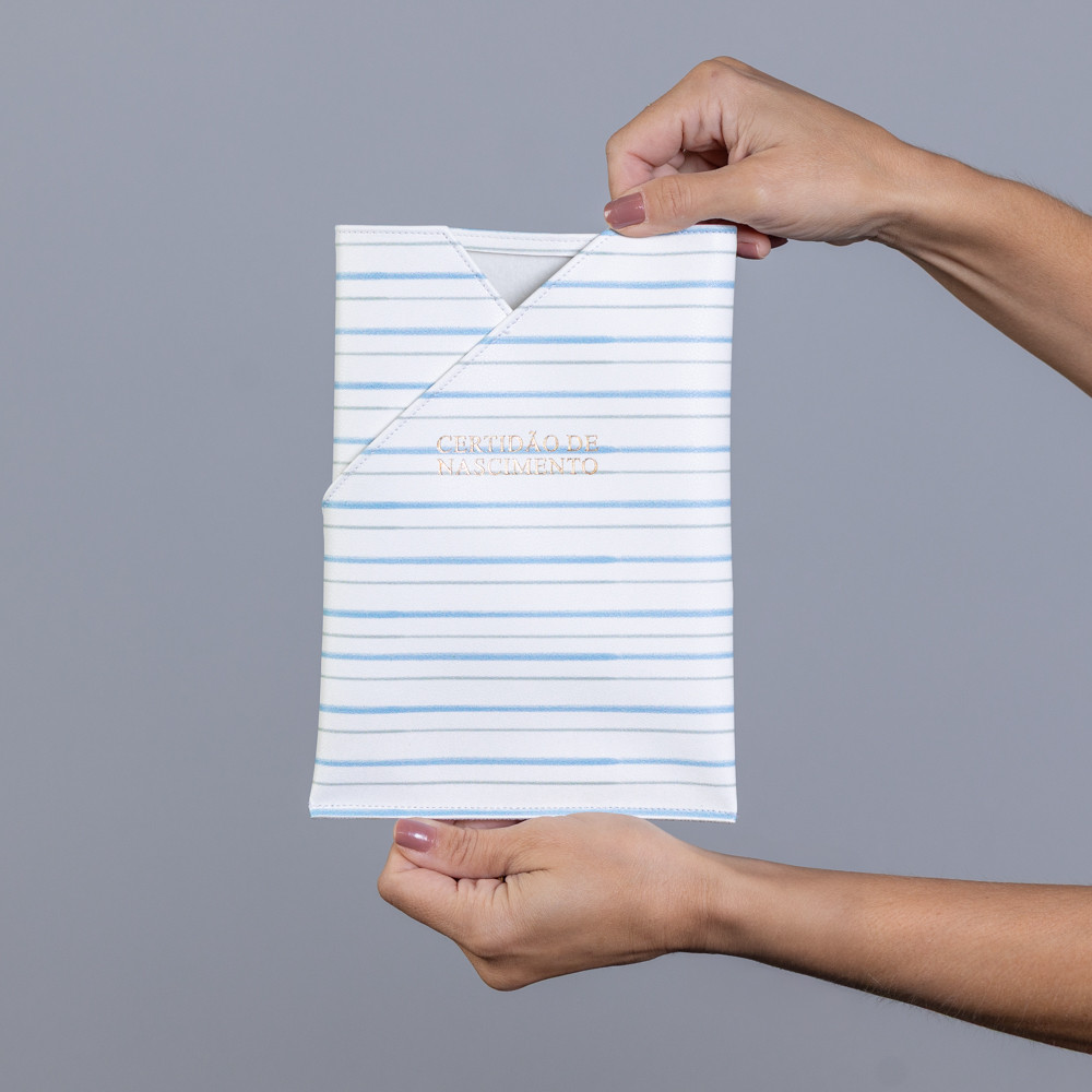 Certidão de Nascimento Gy Estampa Listra