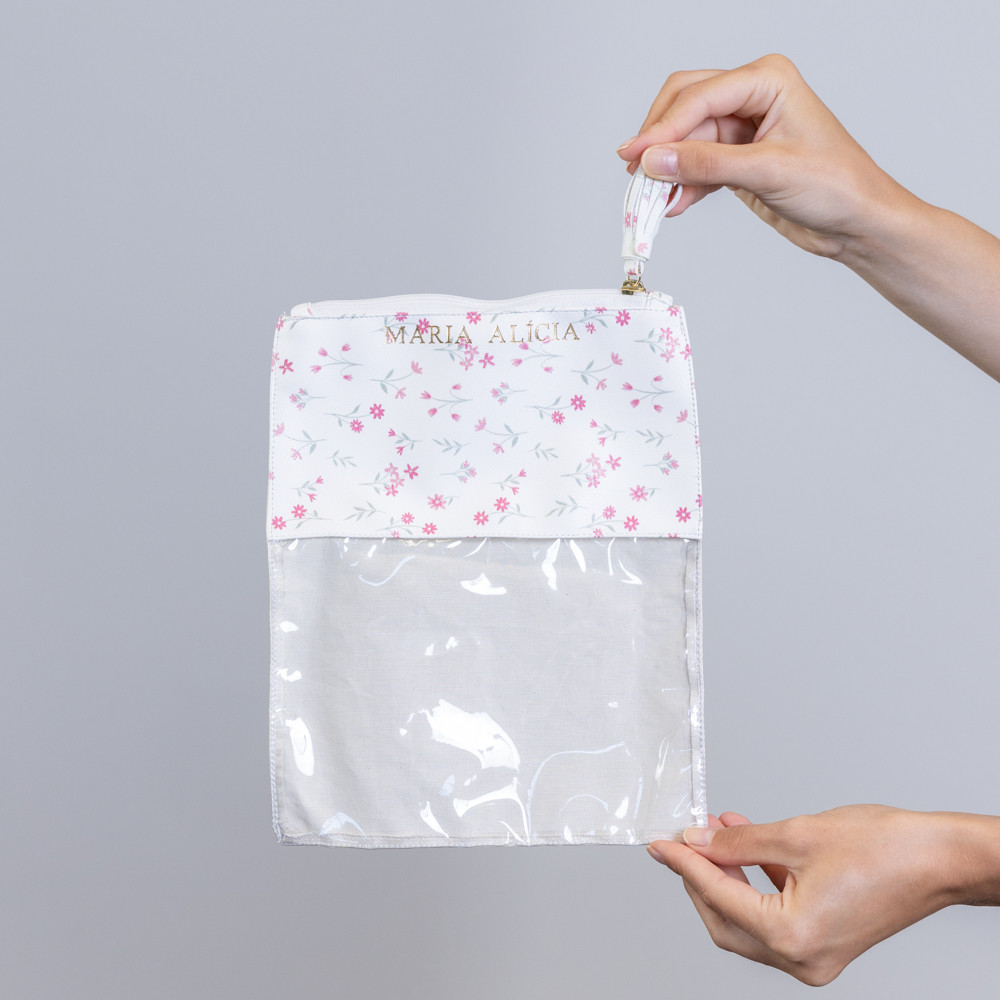 Organizador Mimi P Estampa Flor Organizador Mimi P Estampa Flor