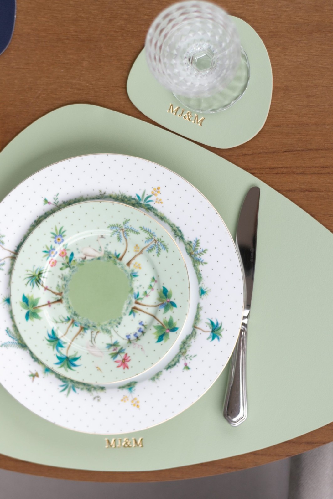 Jogo americano + porta copo Cuca Jogo americano + porta copo Cuca