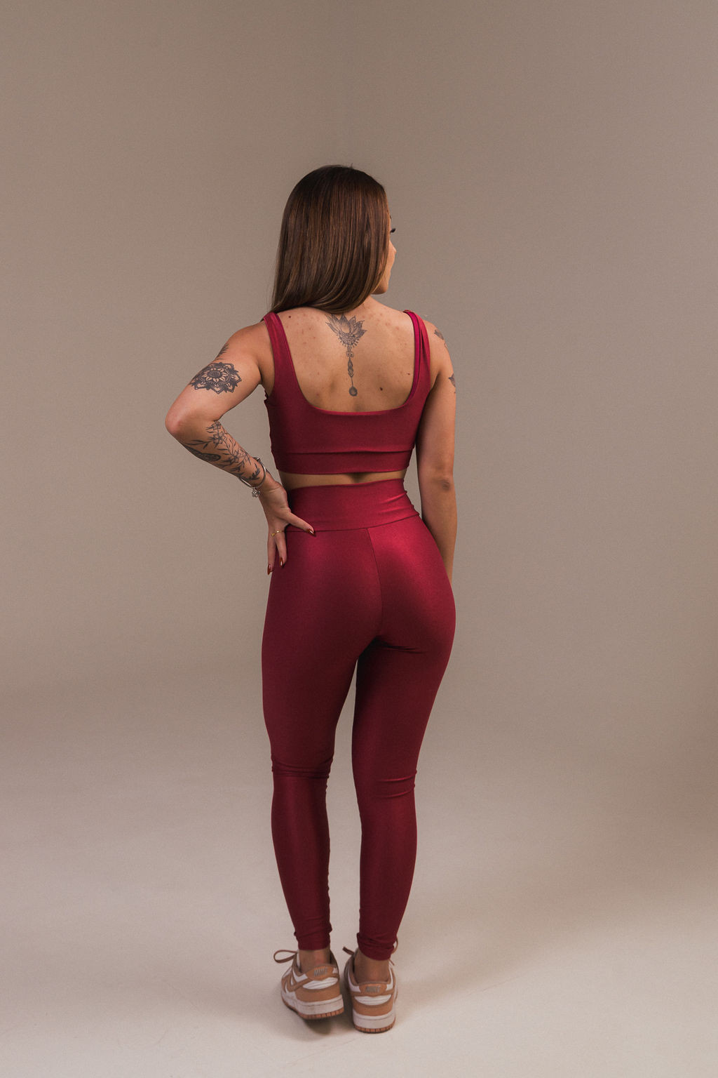 Conjunto Top GRIND FORGED + Legging FORGED - Cereja Conjunto Top GRIND FORGED + Legging FORGED - Cereja