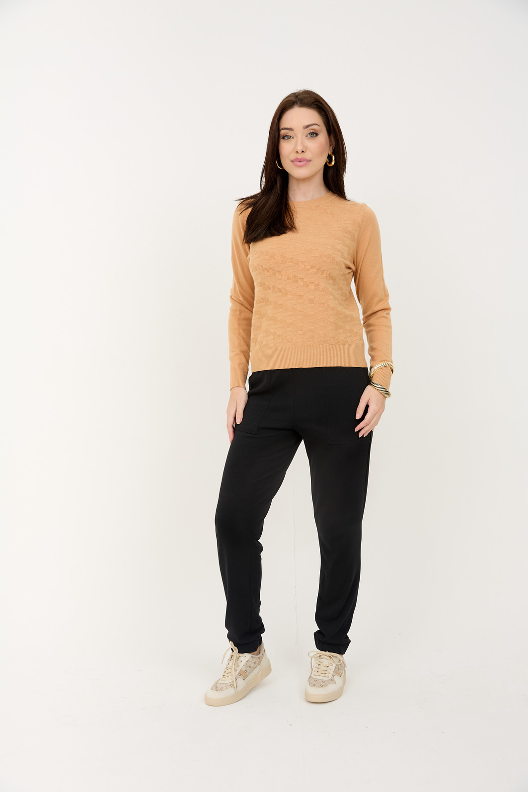 Blusa em Tricot Florença - Camel