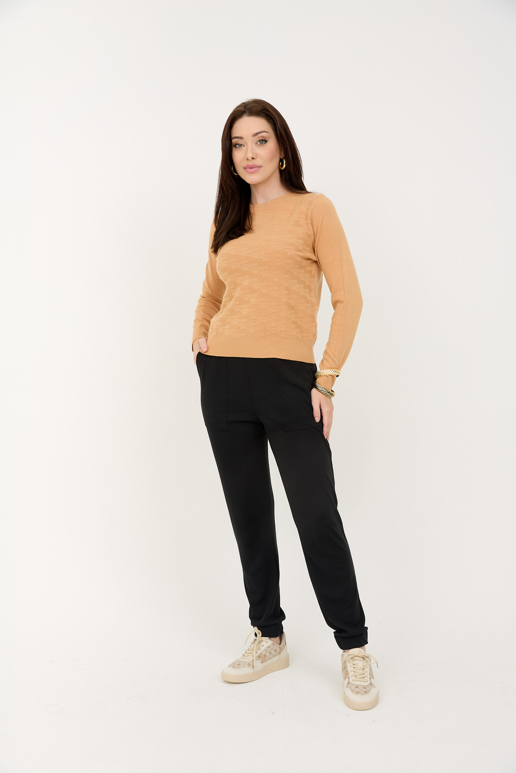 Blusa em Tricot Florença - Camel