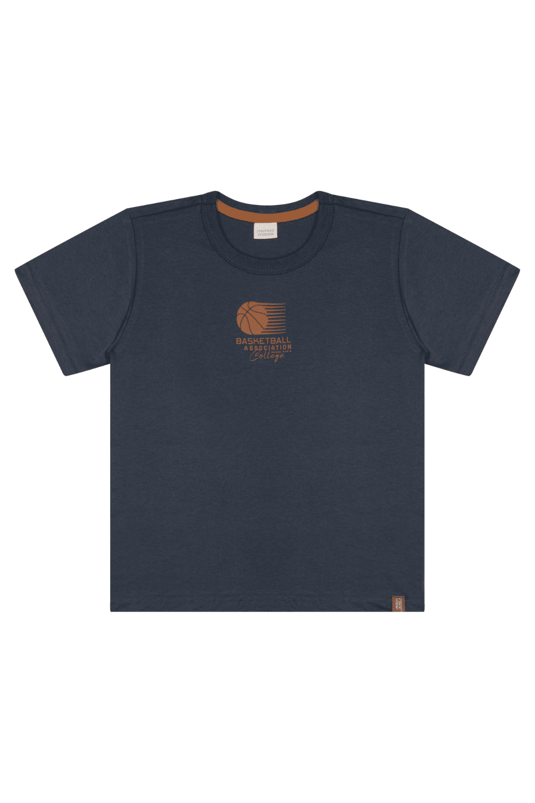 Conjunto infantil menino camiseta malha texturizada e bermuda moletinho Conjunto infantil menino camiseta malha texturizada e bermuda moletinho