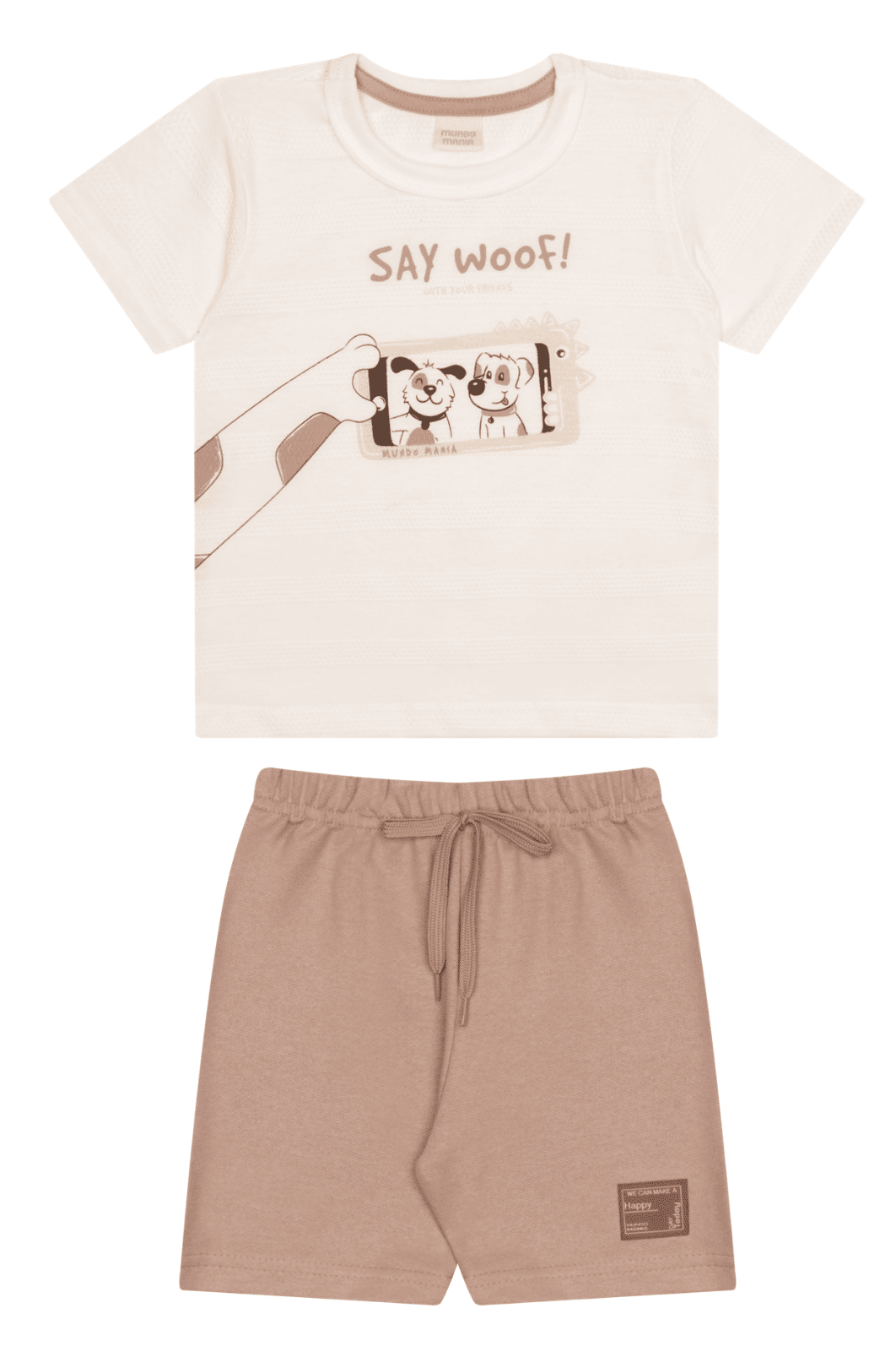 Conjunto verão infantil menino camiseta malha e bermuda moletinho Conjunto verão infantil menino camiseta malha e bermuda moletinho