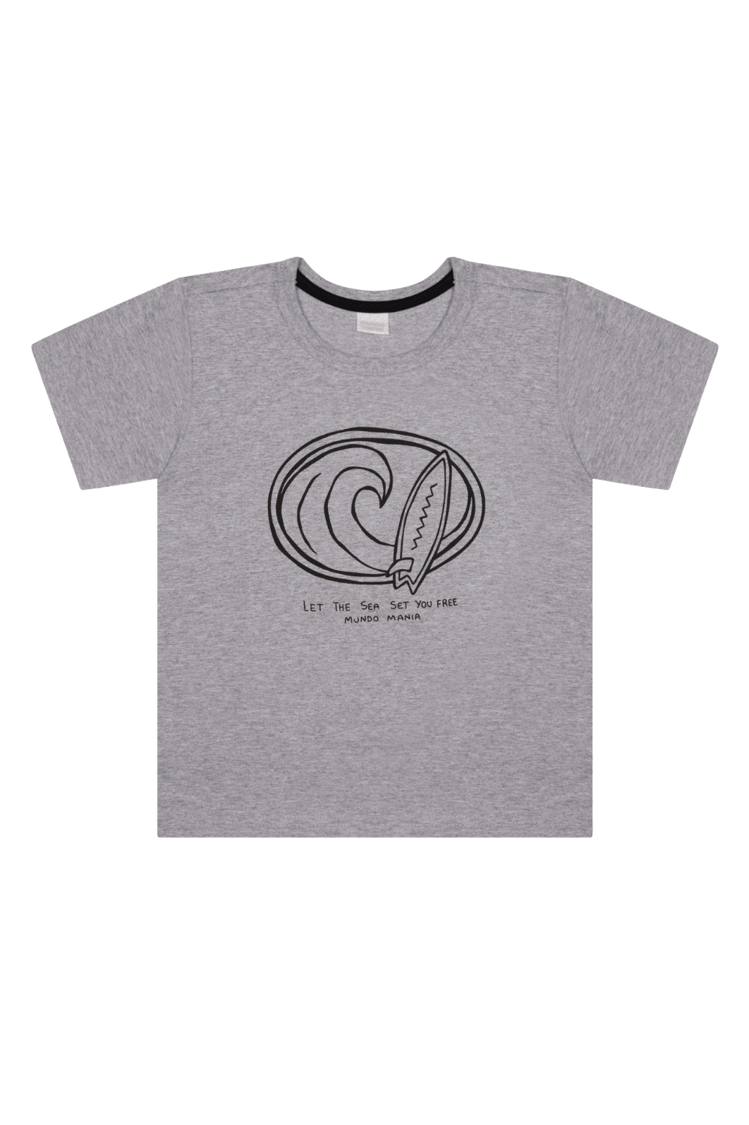 Conjunto infantil  menino camiseta malha texturizada e bermuda  moletinho recorte