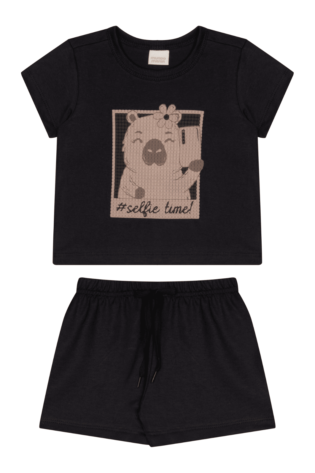 conjunto menina infantil verão blusa e shorts conjunto menina infantil verão blusa e shorts