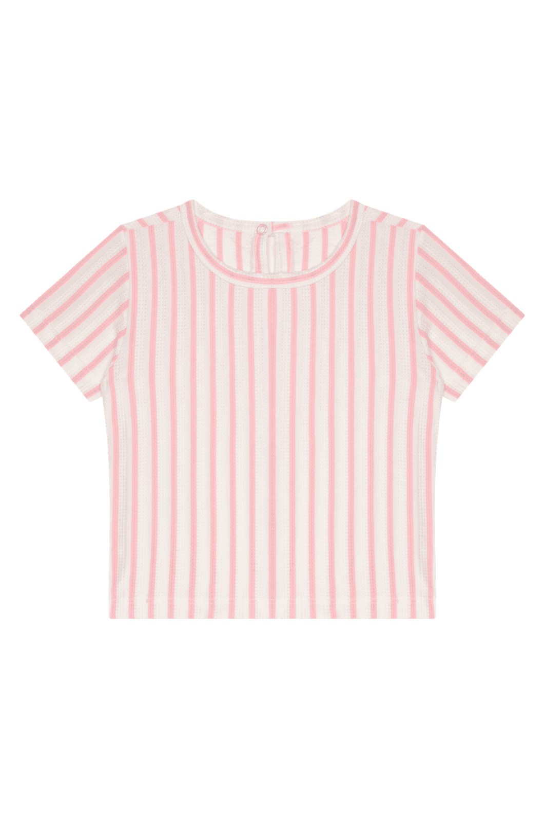 Conjunto menina verão Blusa e Shorts Listrado Moderno e Confortável Conjunto menina verão Blusa e Shorts Listrado Moderno e Confortável