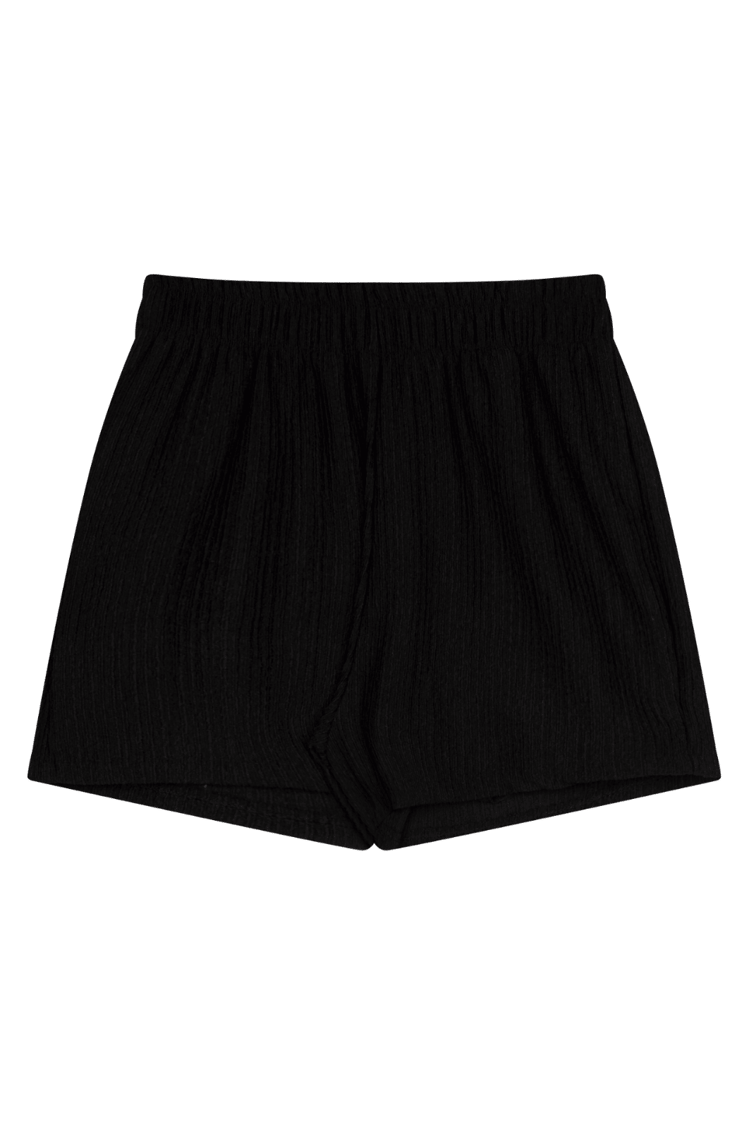 Conjunto juvenil feminino shorts e blusa cropped em malha anarruga Conjunto juvenil feminino shorts e blusa cropped em malha anarruga