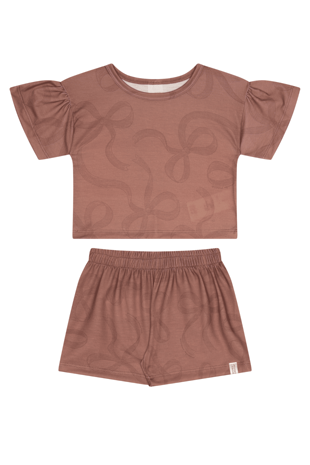 Conjunto Infantil Menina Verão Fresquinho Blusa E Shorts estampados Conjunto Infantil Menina Verão Fresquinho Blusa E Shorts estampados