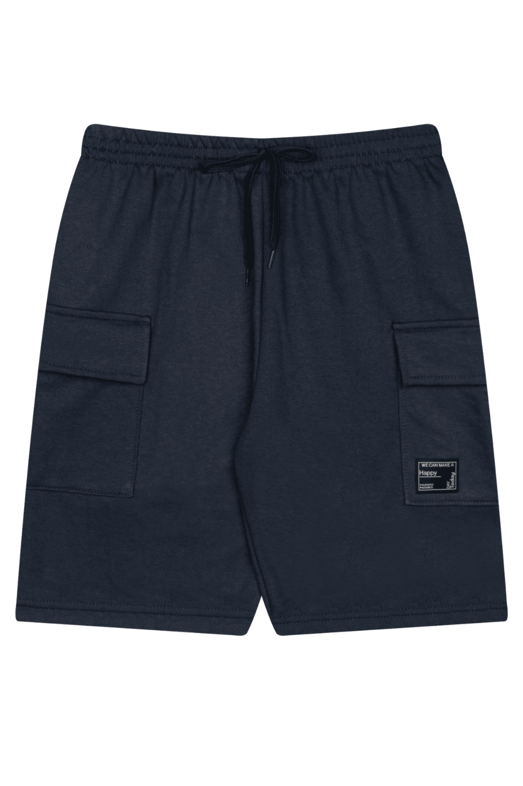 Bermuda Moletinho juvenil Masculino Bolso Cargo verão Bermuda Moletinho juvenil Masculino Bolso Cargo verão