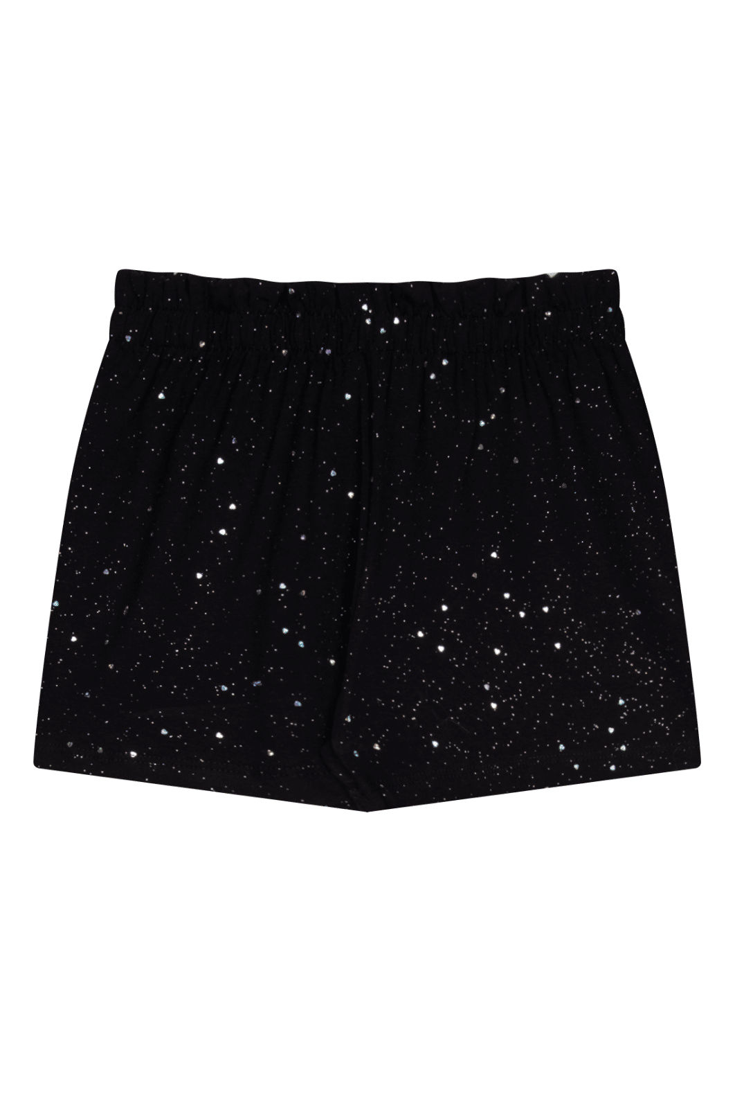 Conjunto infantil blusa e shorts menina cotton glitter