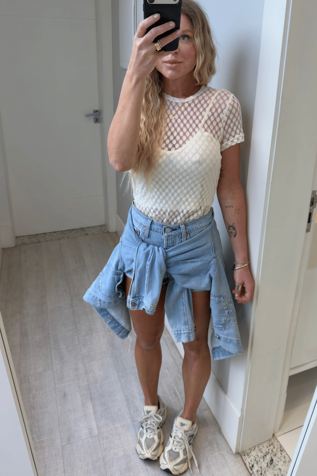Blusa em renda Kimile Blusa em renda Kimile