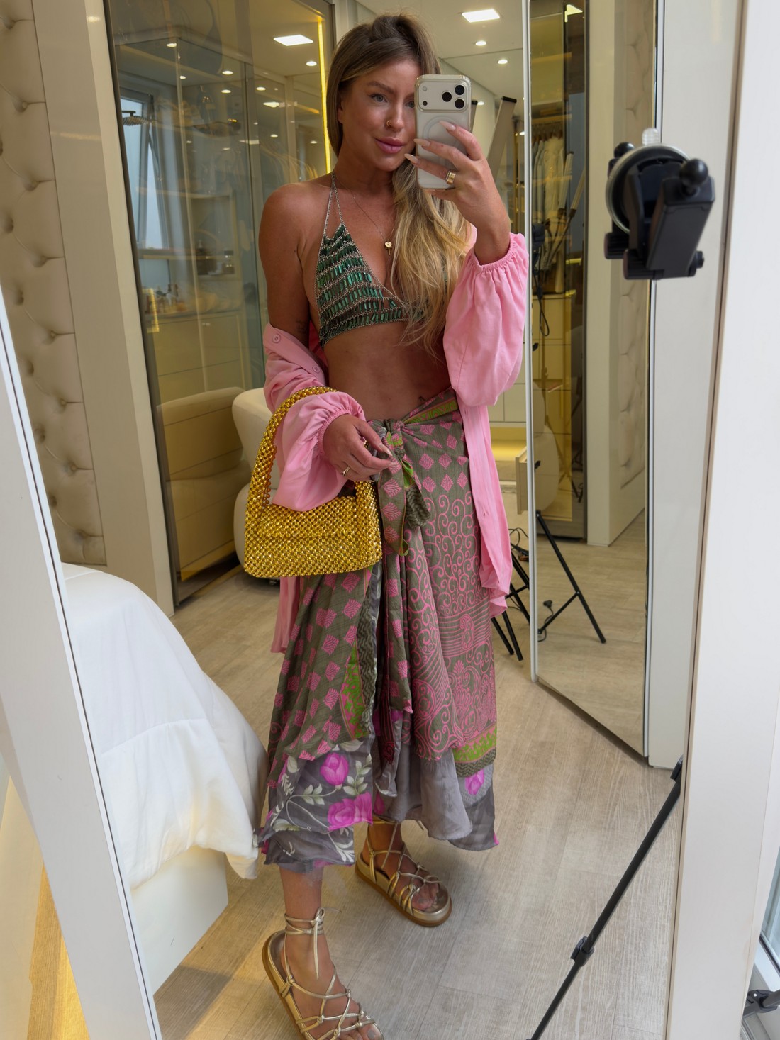 Top frente única de pedraria lua Top frente única de pedraria lua