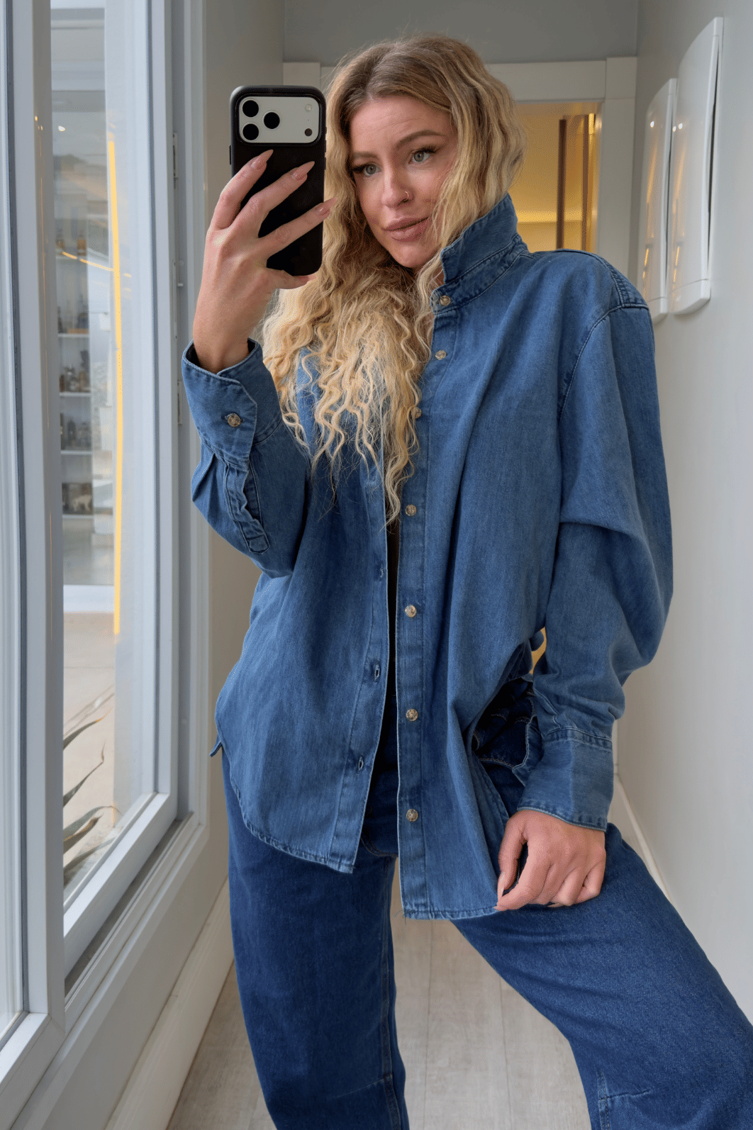 camisa jeans Over Lizandra camisa jeans Over Lizandra