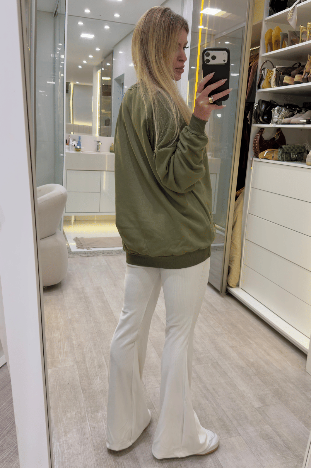 Casaco de moletom VERDE oversized Season Capivara