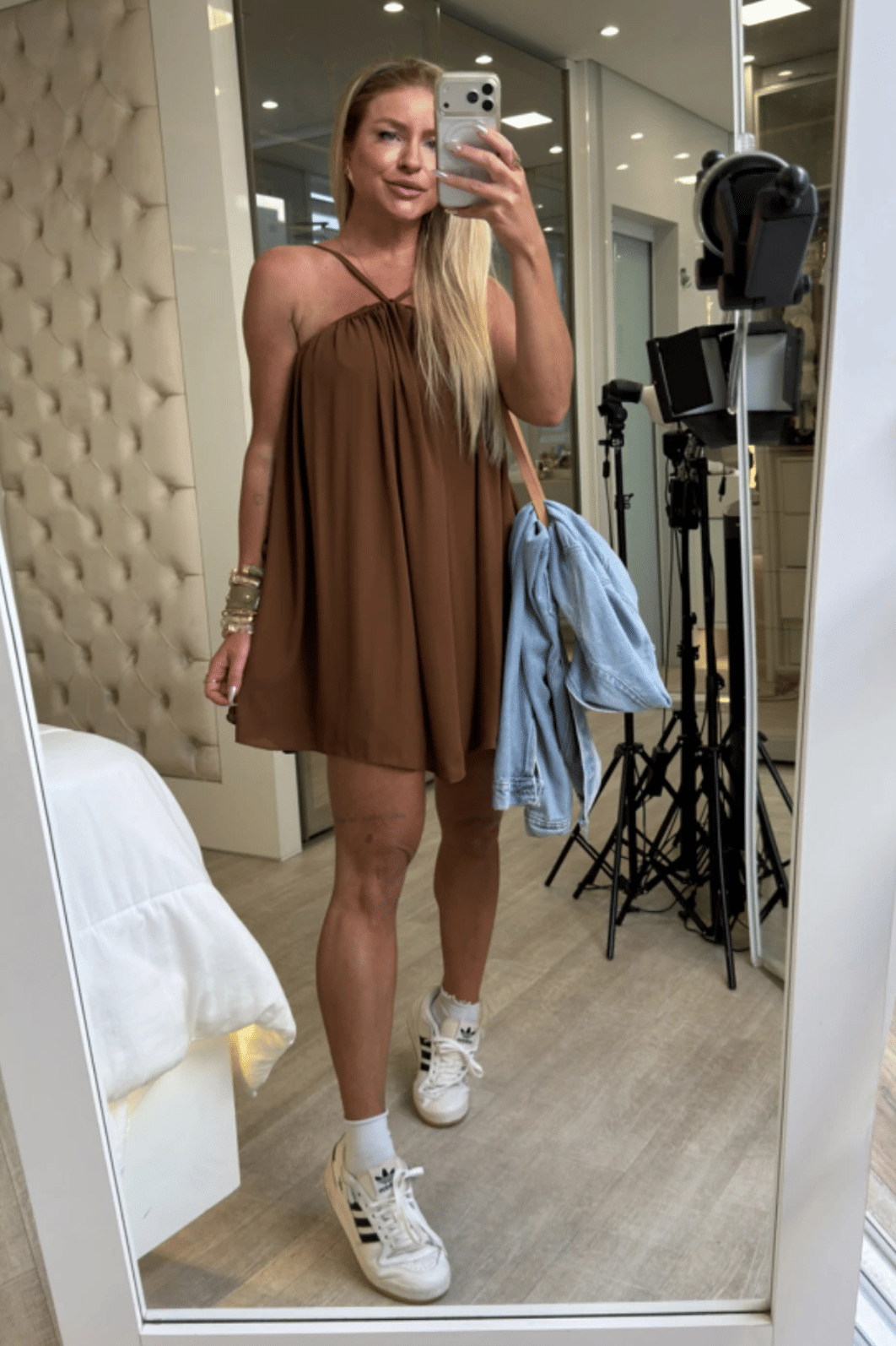 Vestido curto solto Elisabeth Vestido curto solto Elisabeth